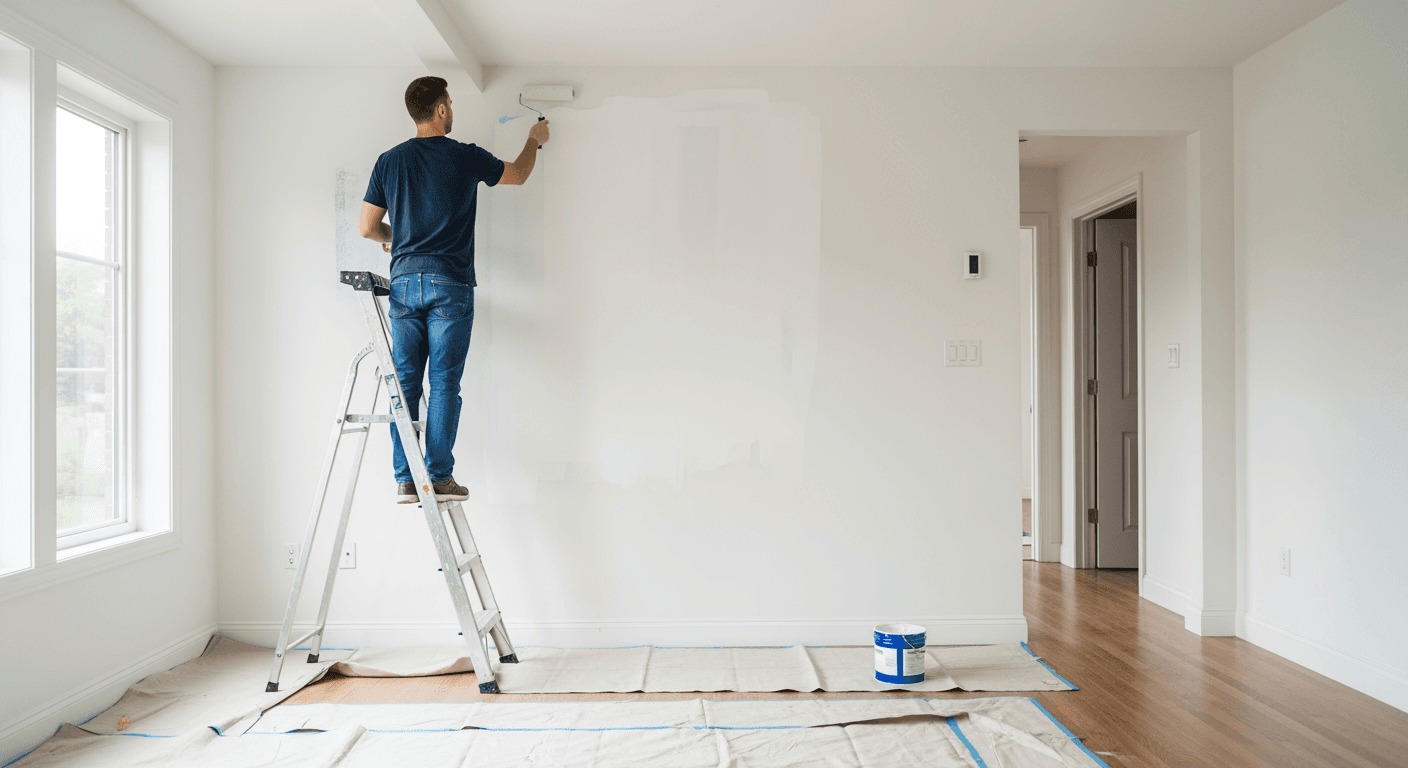 Risques du métier de peintre en bâtiment